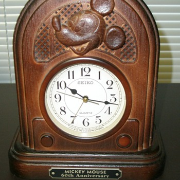 60th Anniversary Mickey Mouse Alarm Clock