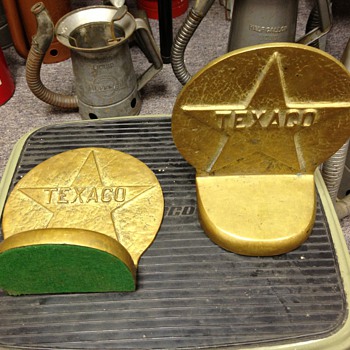 Vintage Brass Bookends