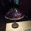 Faux Tiffany Blue Dragonfly Lamp