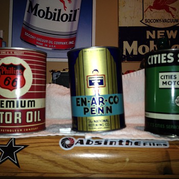 My 3 favorite cans in my collection - Petroliana