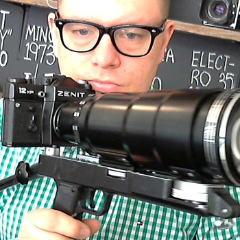 Vintage Camera Collection - Zenit Photo Sniper - Cameras