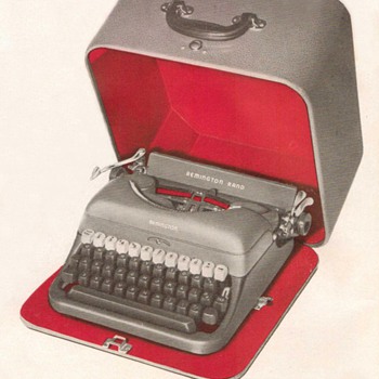 1948 - Remington Rand Typewriter Advertisement