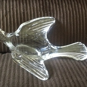 Crystal glass bird - Art Glass