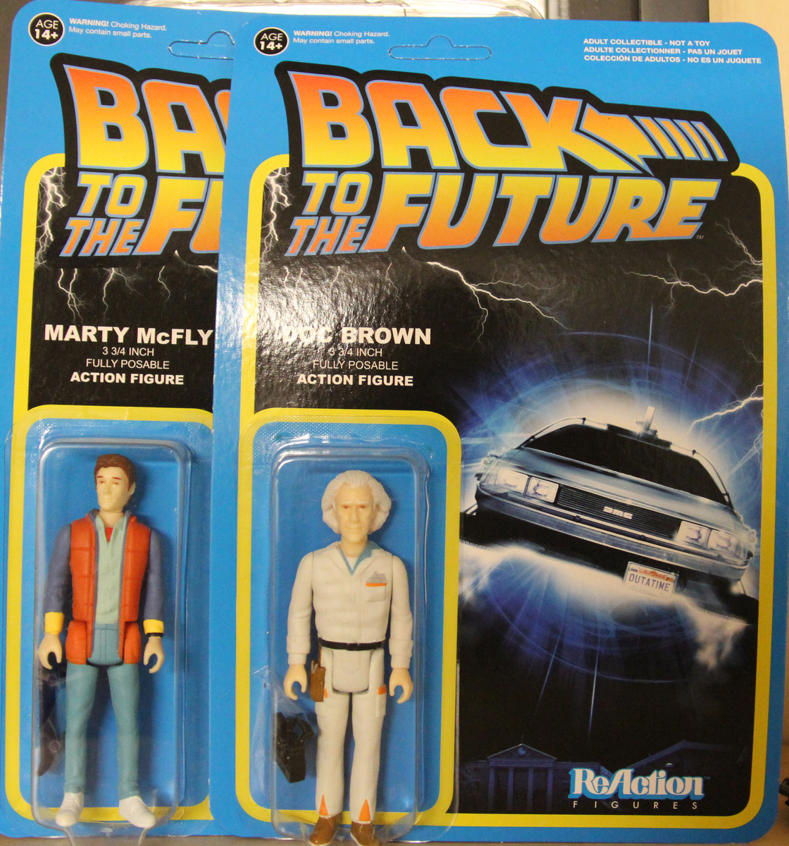 Back To The Future Action FIGURES! Doc and Marty! | Collectors Weekly