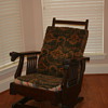 Lion head and feet Rocking Chair