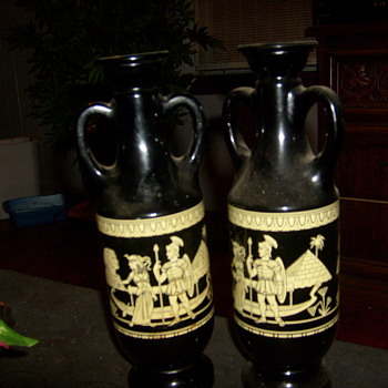 some kinda of antique wine bottle