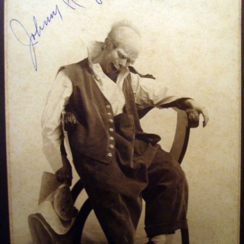 Early Vaudeville, Burlesque and Theatre Stars on Cabinet Cards - Photographs