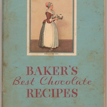 1932 - Baker's Chocolate Recipe Book - Books