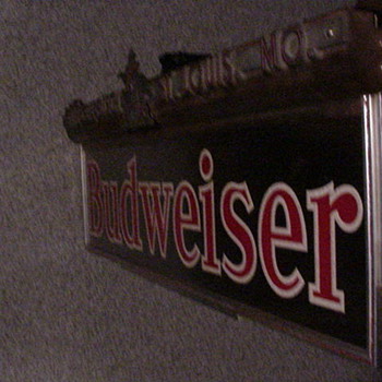 Old Bud ROG sign - Signs