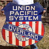 Union Pacific Overland Route Railroad Sign