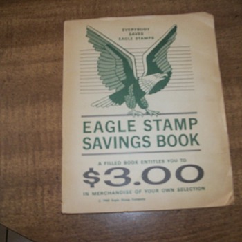 eagle stamp savings book
