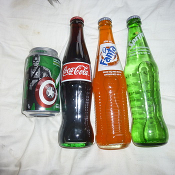 bottles and can - Bottles