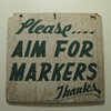 VINTAGE DART SIGN