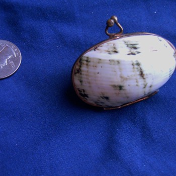 Vintage Green turban Shell coin purse ? - Bags