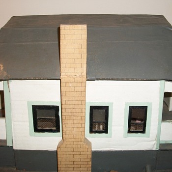 Carboard Folk Art Miniature Amazing House Collection Jim Linderman