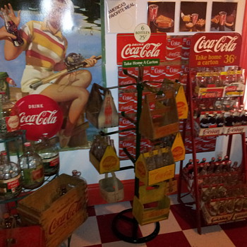 Coca-Cola Display Rack - Coca-Cola