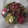 Weiss Rhinestone Pin