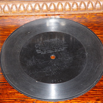 Berliner record, William Cody, 20th April 1898 - Records