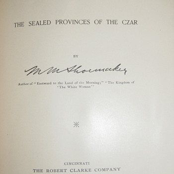 Rare?? antique book Trans-Caspia Sealed Provinces of the Czar 1895 by Shoemaker