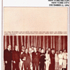 Nat Holman dinner program cover with photo of sports celebrities