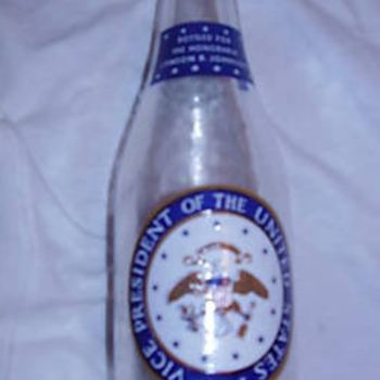Rare? LBJ Canada Dry botttle