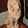 Buff Terracotta Lion - Deco?