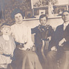 Postcard photo funny boys