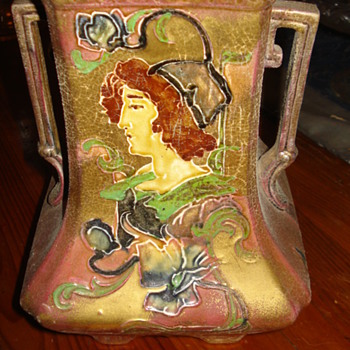 Thomas Forester & Sons Art Nouveau Majolica Vase?