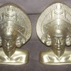 Cool Old Brass Bookends