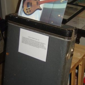 George Harrison's used guitar case...