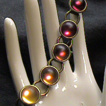 My beautiful "rainbow" bracelet...