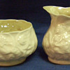 Belleek Creamer and Sugar bowl