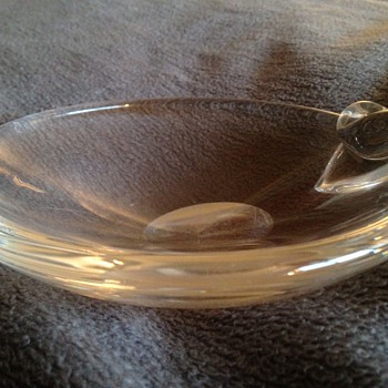 Steuben low bowl - Art Glass