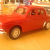 Hubley  Renault Dauphine promo car...Odd then & now.