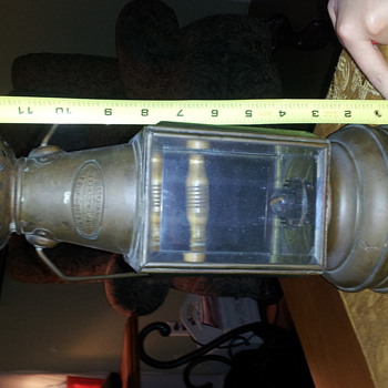 my grandfathers oil lamp in his collection - Lamps