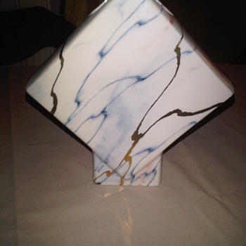 Promenade Pottery Brighton art deco vase 1960-70s - Art Pottery