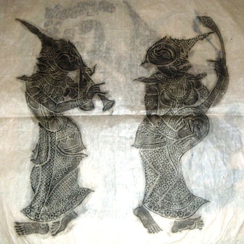 Balinese Rice Paper Art