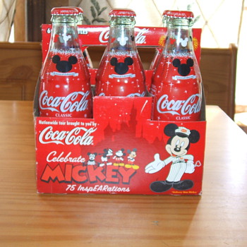 75th anniversary Mickey and Coke - Coca-Cola