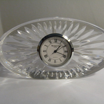 WATERFORD CRYSTAL CLOCK  - Glassware