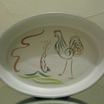 ALBERT  COLLEDGE FOR DENBY STONEWARE- ENGLAND  - Art Pottery
