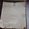 1930 Desk Calendar