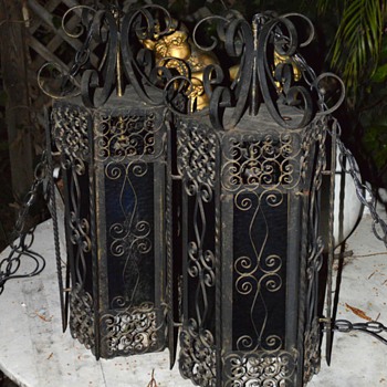 LARGE and very ornate lanterns