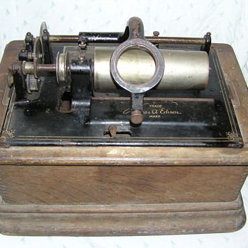 Edison model D standard phonograph. restoration