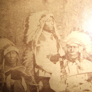 Oglala Sioux CDV - Photographs