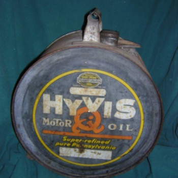 1926 HYVIS ROCKER CAN - Petroliana