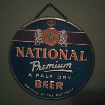 National Premium Baltimore  Maryland  - Breweriana