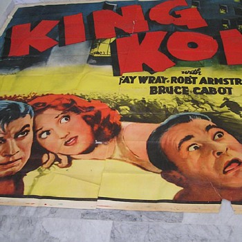 King Kong (33) 24 Sheet - from the ReRelease 1952 - Movies
