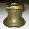 Brass pulley for sailboat,made by seafer? made in Holland 3"tall-4 lbs 