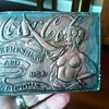 Naked lady belt buckle