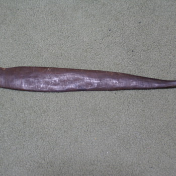 Tribal ITEM, Unknown what was used for, Appears to be a Bush Wackeer ??? - Folk Art
